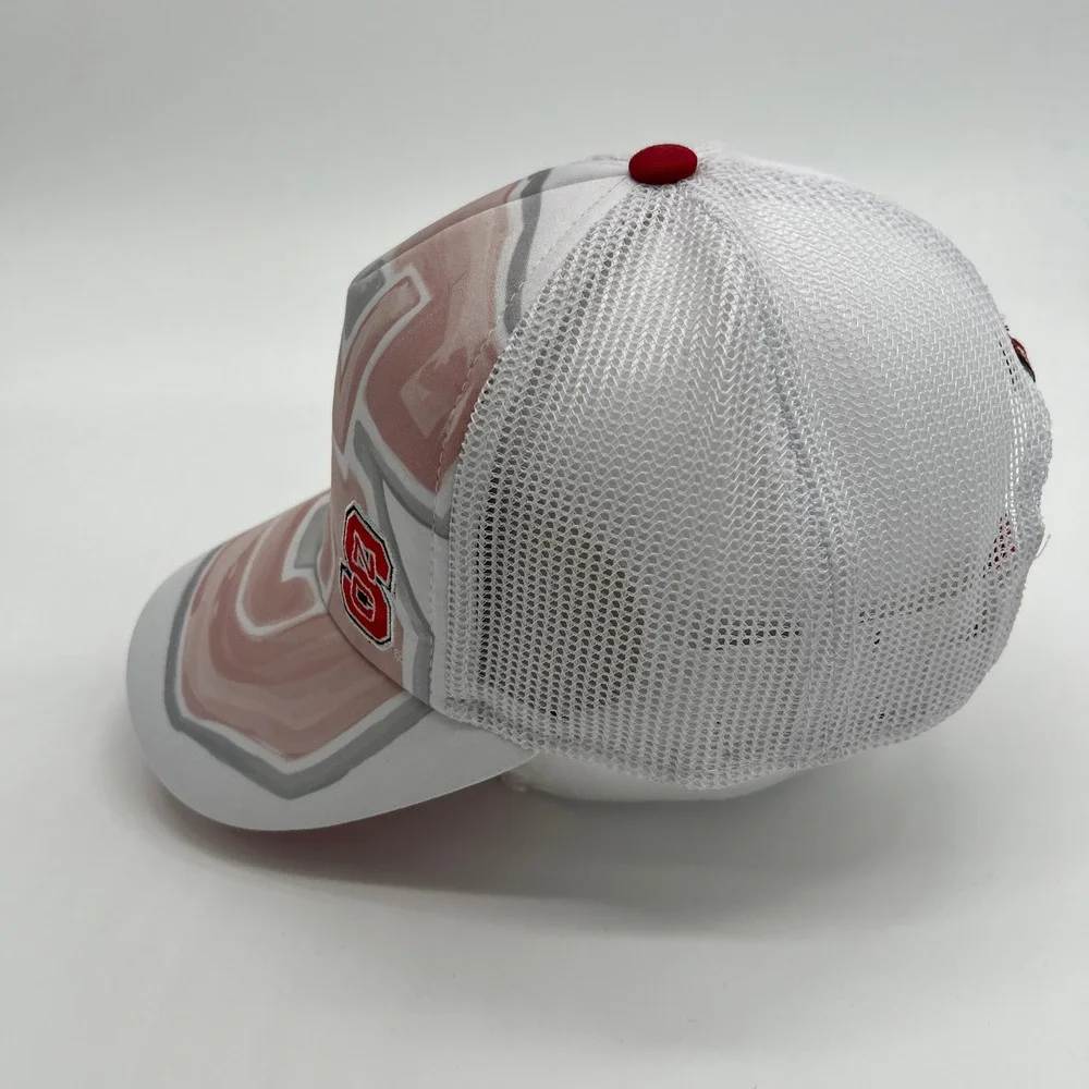 Adidas NC State Wolfpack‎ Trucker Hat Cap Womens One Size Snapback